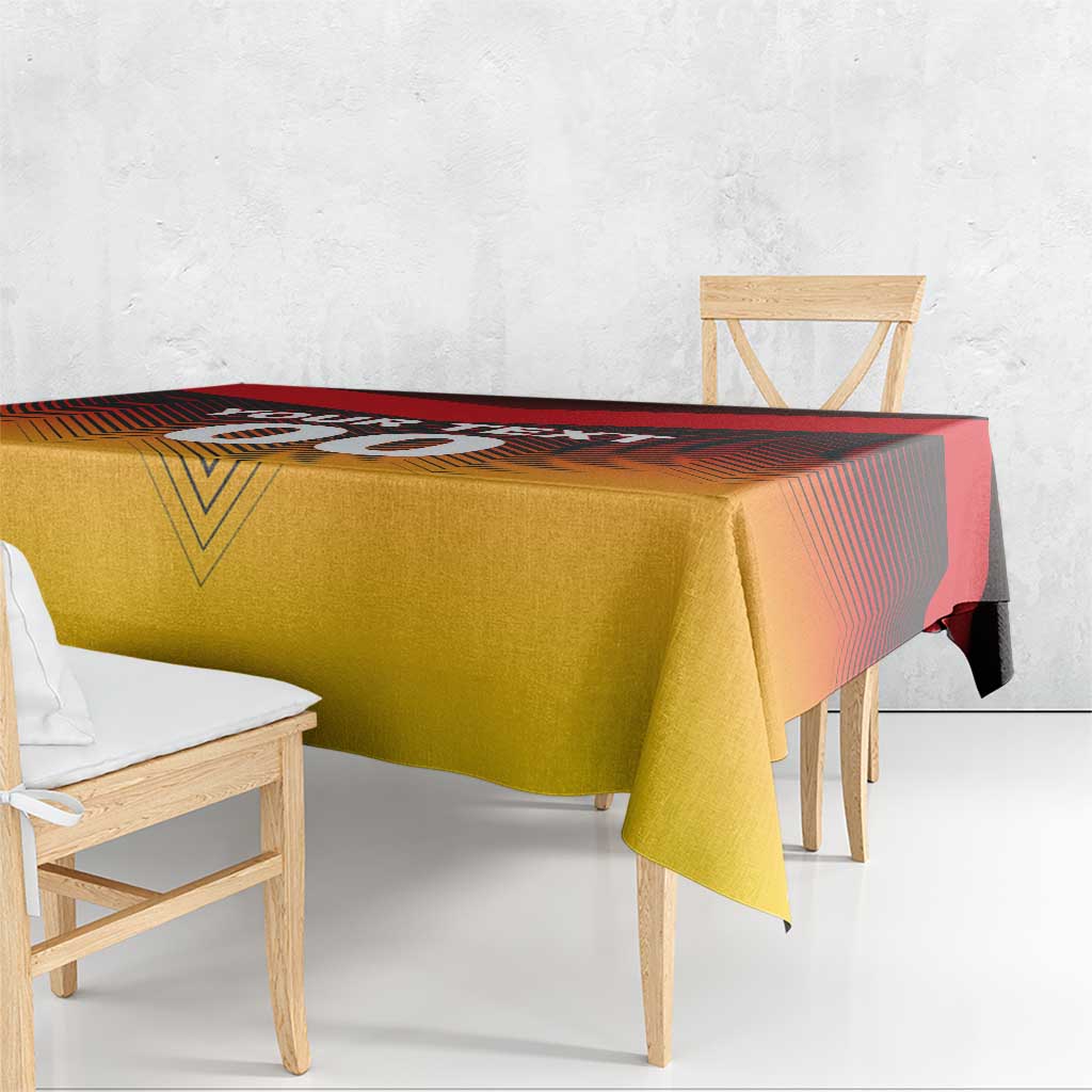Custom Germany Football Tablecloth Special Flag Style - Wonder Print Shop