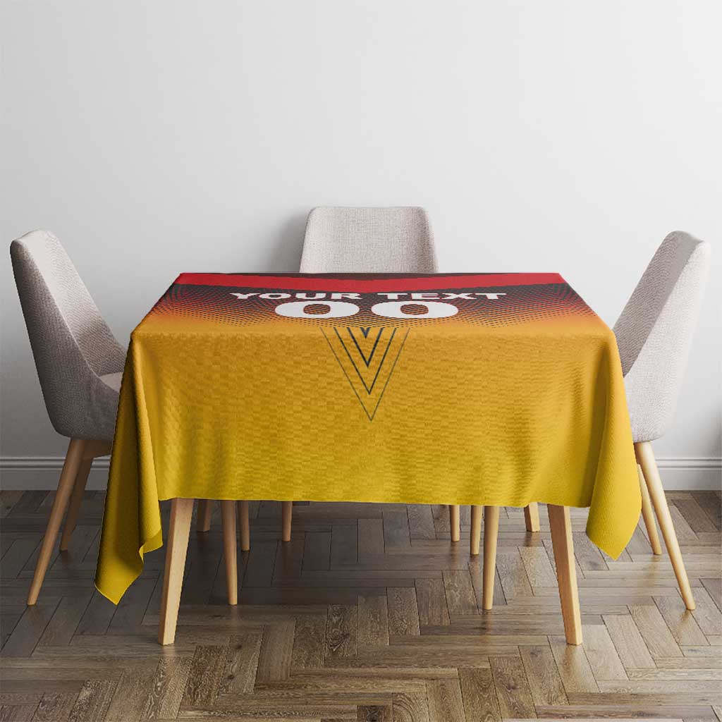 Custom Germany Football Tablecloth Special Flag Style - Wonder Print Shop