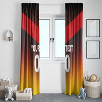 Custom Germany Football Window Curtain Special Flag Style - Wonder Print Shop