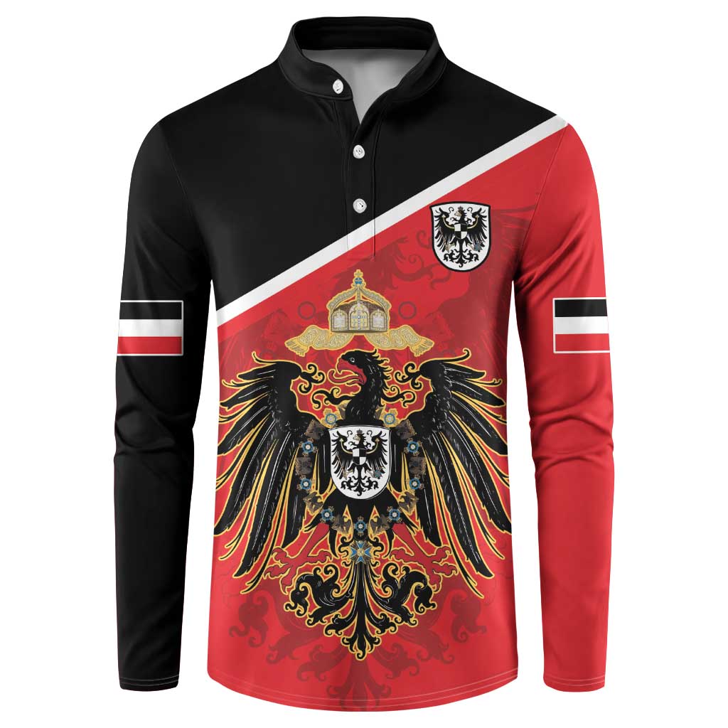 German Empire 1871-1918 Button Sweatshirt Flag Color Inspiration - Wonder Print Shop