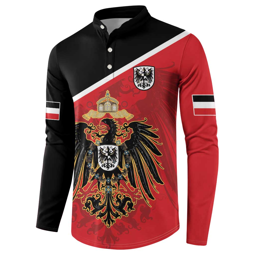 German Empire 1871-1918 Button Sweatshirt Flag Color Inspiration - Wonder Print Shop