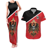 German Empire 1871-1918 Couples Matching Tank Maxi Dress and Hawaiian Shirt Flag Color Inspiration - Wonder Print Shop