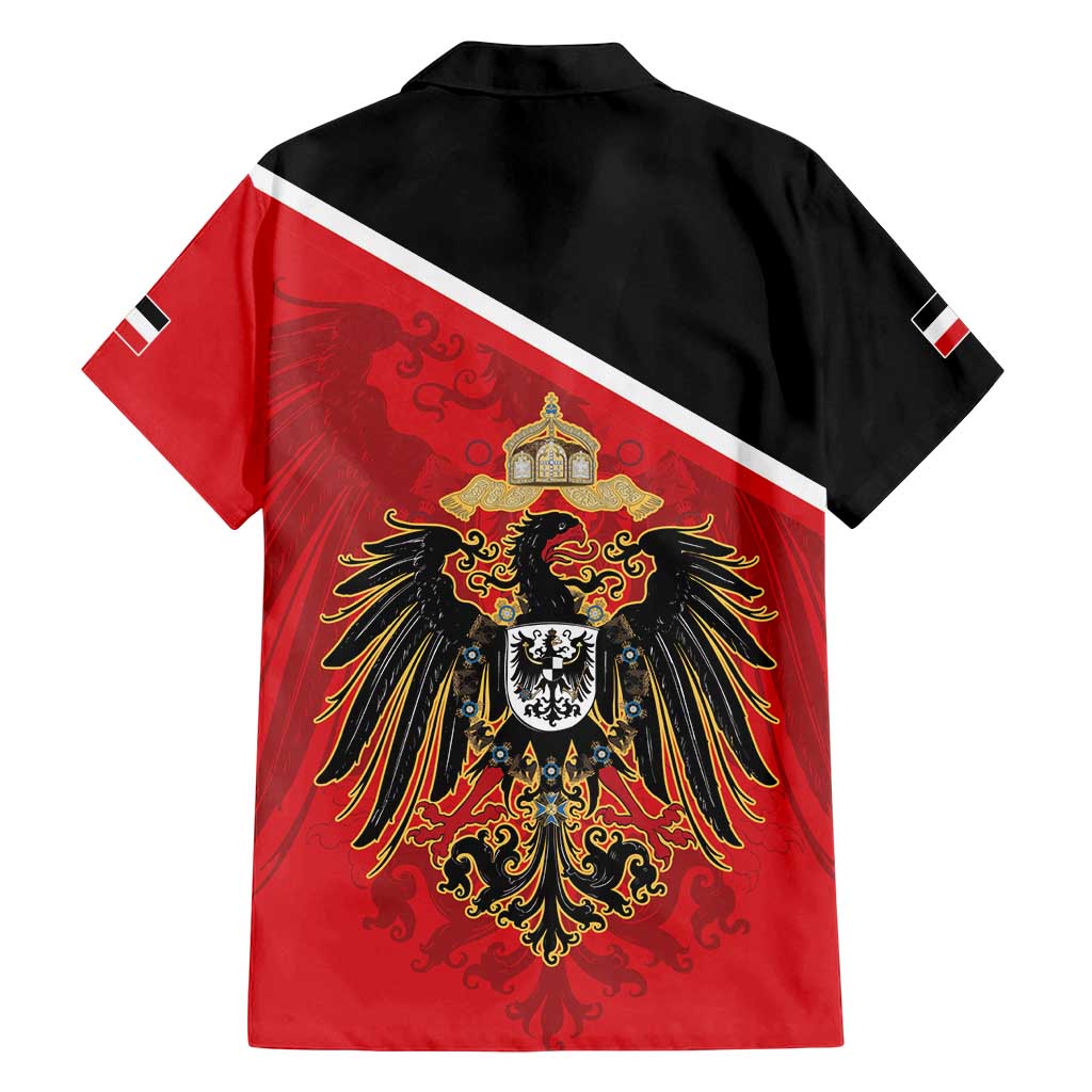 German Empire 1871-1918 Family Matching Long Sleeve Bodycon Dress and Hawaiian Shirt Flag Color Inspiration - Wonder Print Shop