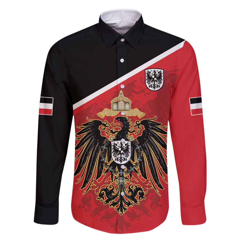 German Empire 1871-1918 Family Matching Puletasi and Hawaiian Shirt Flag Color Inspiration - Wonder Print Shop