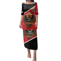 German Empire 1871-1918 Family Matching Puletasi and Hawaiian Shirt Flag Color Inspiration - Wonder Print Shop