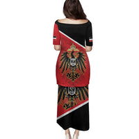 German Empire 1871-1918 Family Matching Puletasi and Hawaiian Shirt Flag Color Inspiration - Wonder Print Shop