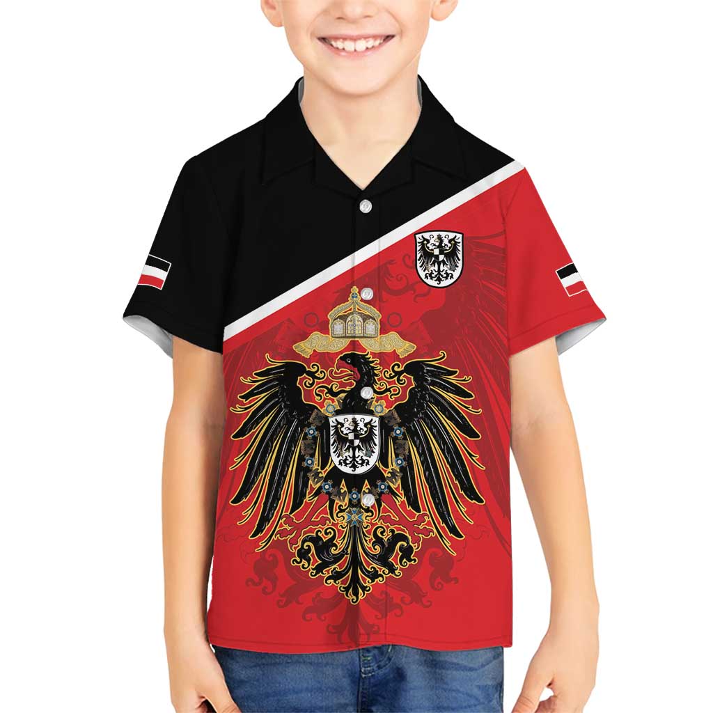 German Empire 1871-1918 Family Matching Tank Maxi Dress and Hawaiian Shirt Flag Color Inspiration - Wonder Print Shop