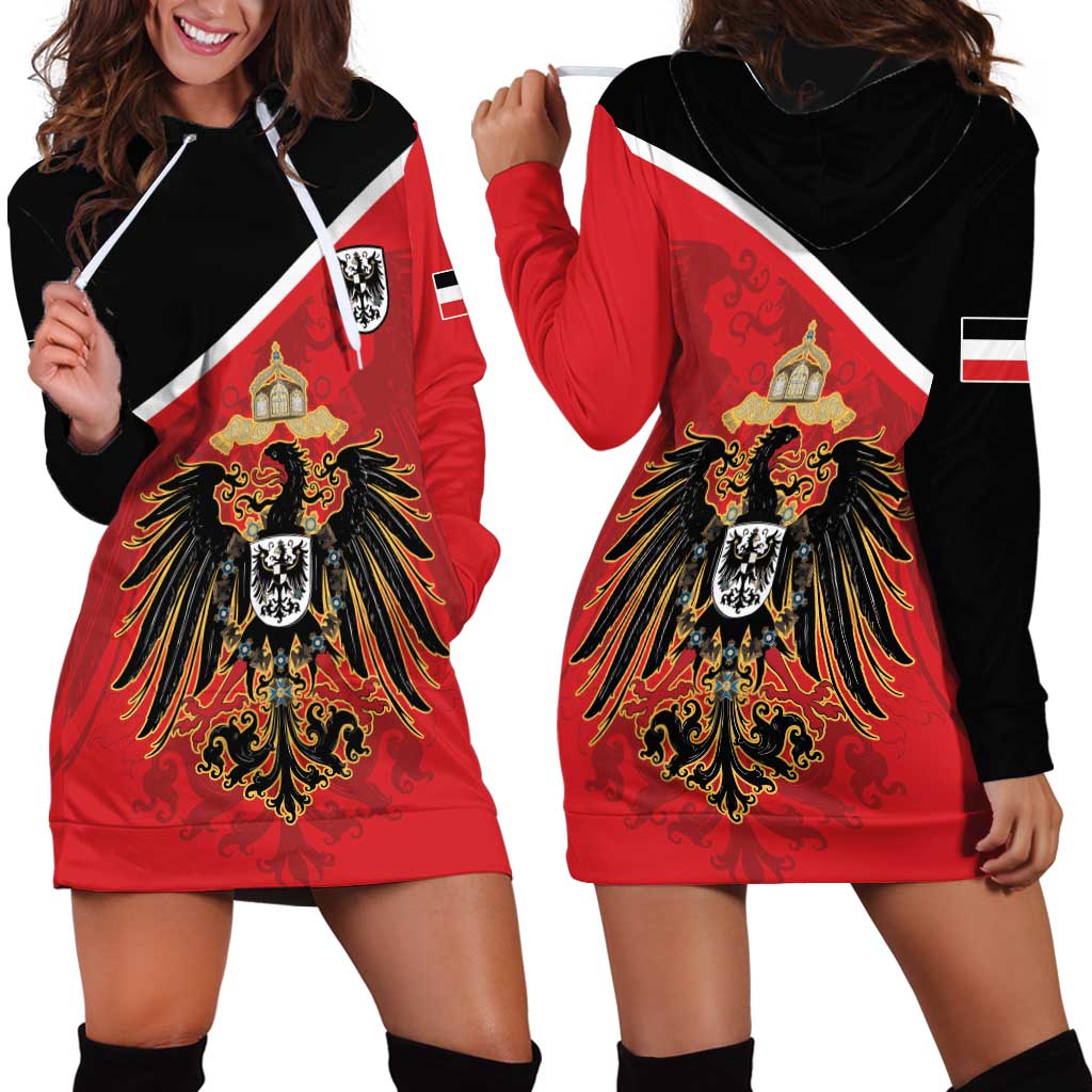 German Empire 1871-1918 Hoodie Dress Flag Color Inspiration - Wonder Print Shop
