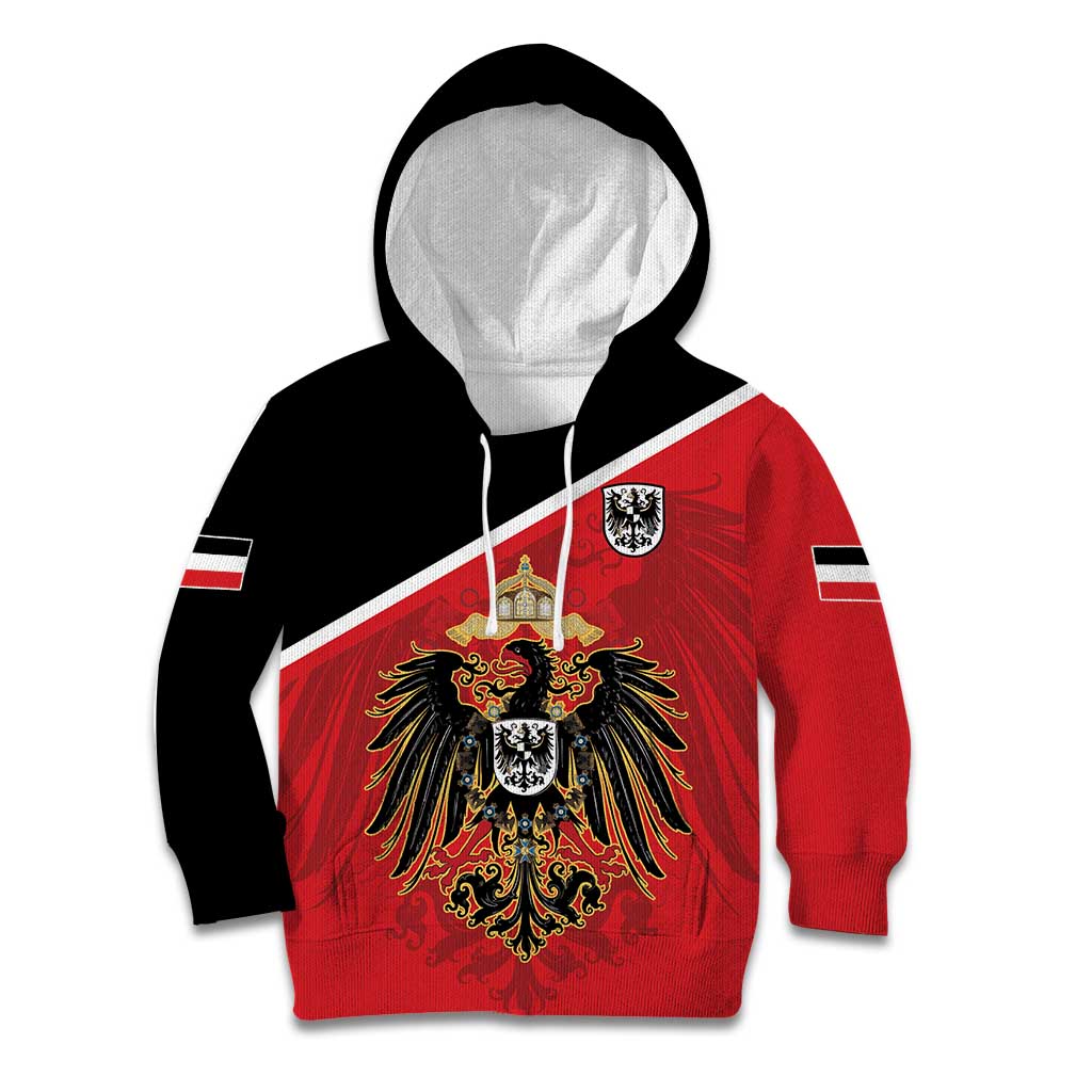 German Empire 1871-1918 Kid Hoodie Flag Color Inspiration - Wonder Print Shop