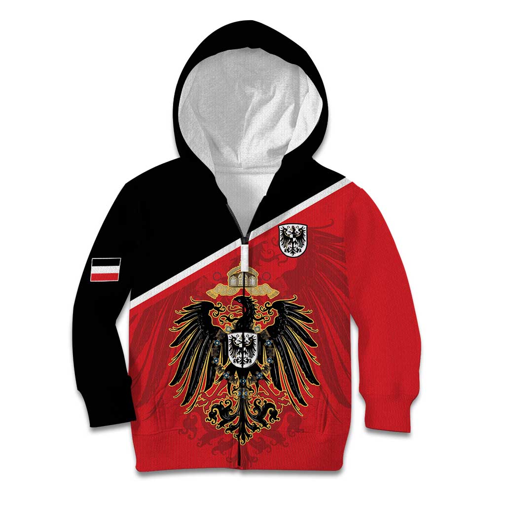 German Empire 1871-1918 Kid Hoodie Flag Color Inspiration - Wonder Print Shop