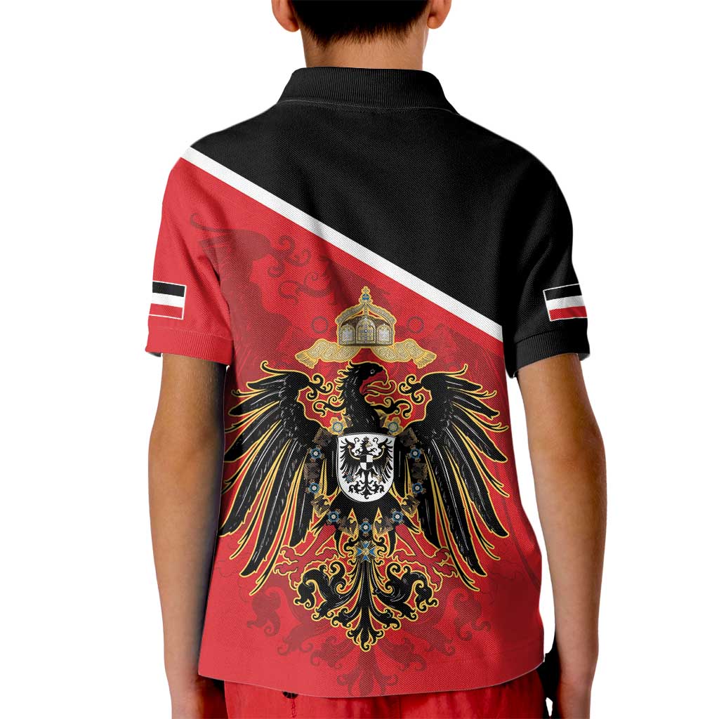 German Empire 1871-1918 Kid Polo Shirt Flag Color Inspiration - Wonder Print Shop
