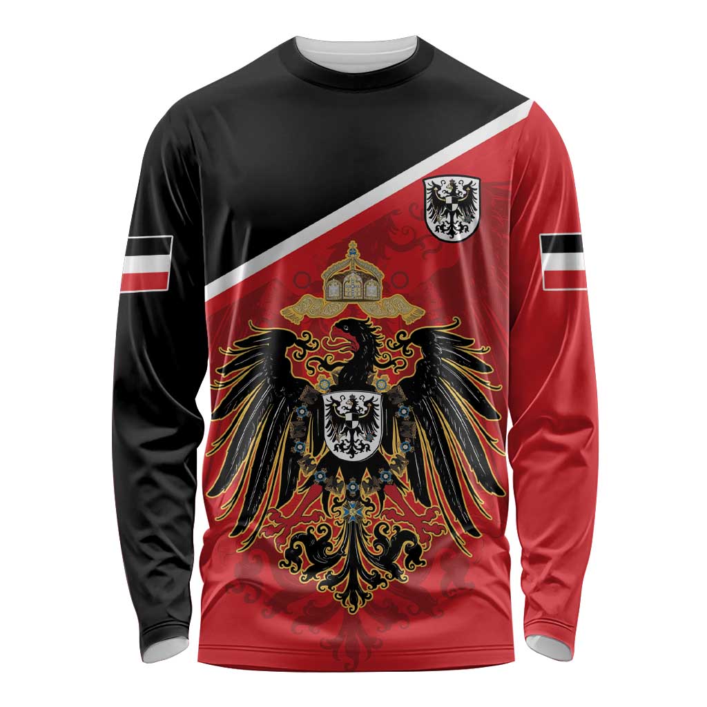 German Empire 1871-1918 Long Sleeve Shirt Flag Color Inspiration - Wonder Print Shop