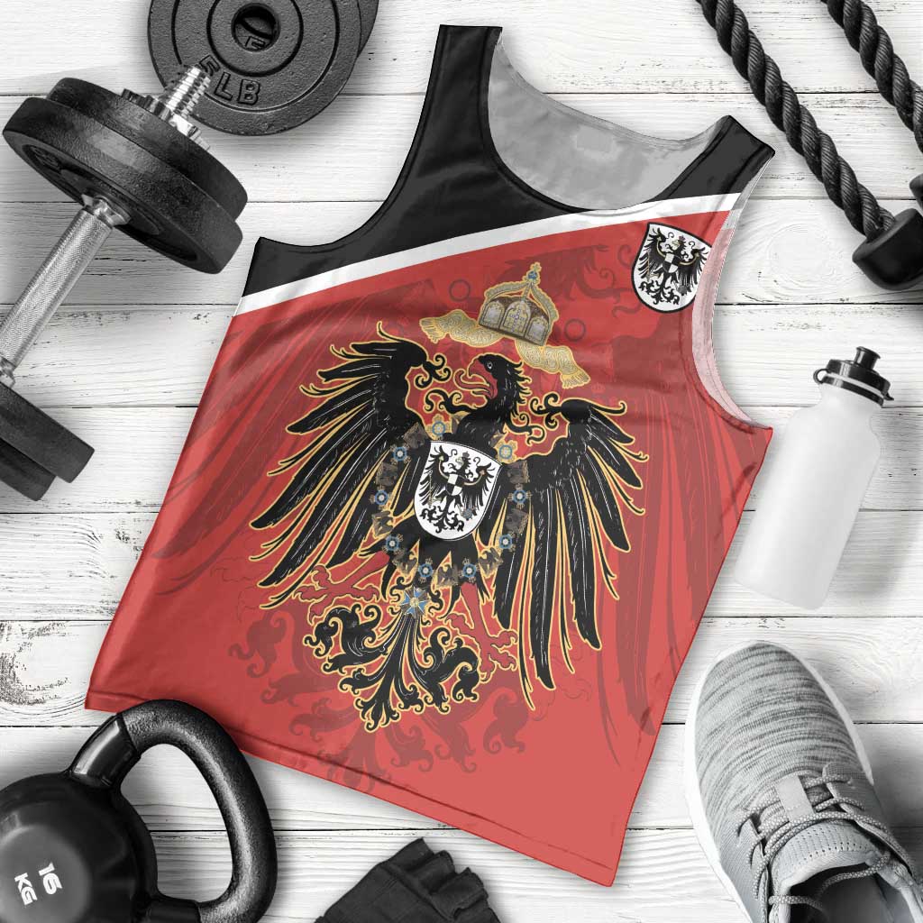 German Empire 1871-1918 Men Tank Top Flag Color Inspiration - Wonder Print Shop