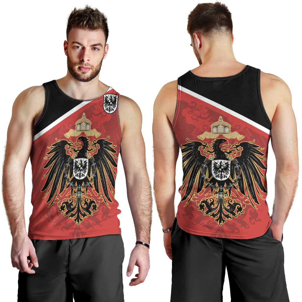 German Empire 1871-1918 Men Tank Top Flag Color Inspiration - Wonder Print Shop