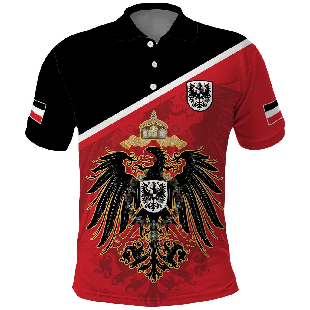 German Empire 1871-1918 Polo Shirt Flag Color Inspiration - Wonder Print Shop