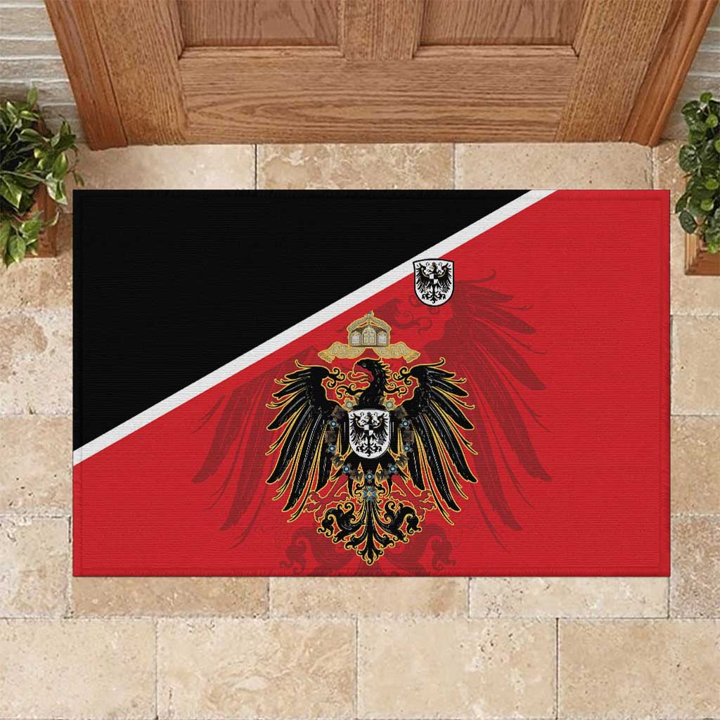 German Empire 1871-1918 Rubber Doormat Flag Color Inspiration - Wonder Print Shop
