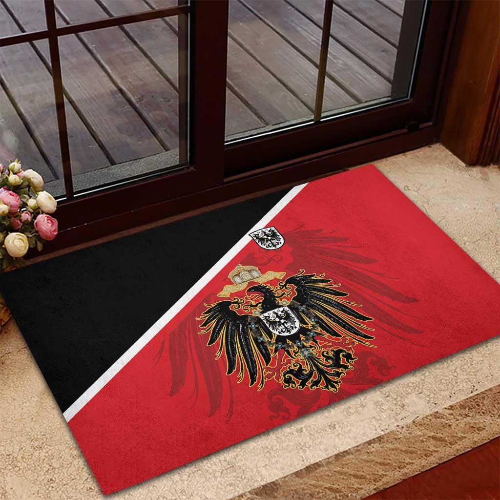 German Empire 1871-1918 Rubber Doormat Flag Color Inspiration - Wonder Print Shop