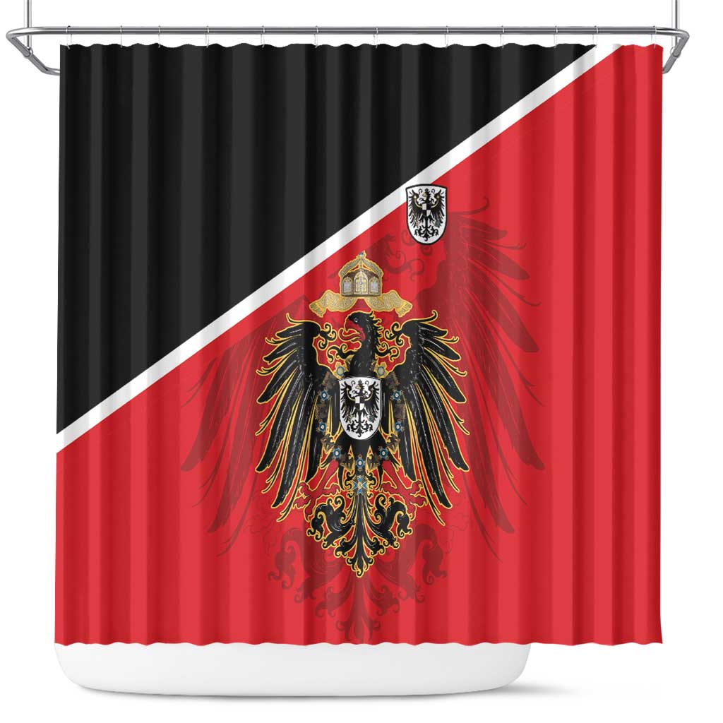 German Empire 1871-1918 Shower Curtain Flag Color Inspiration - Wonder Print Shop