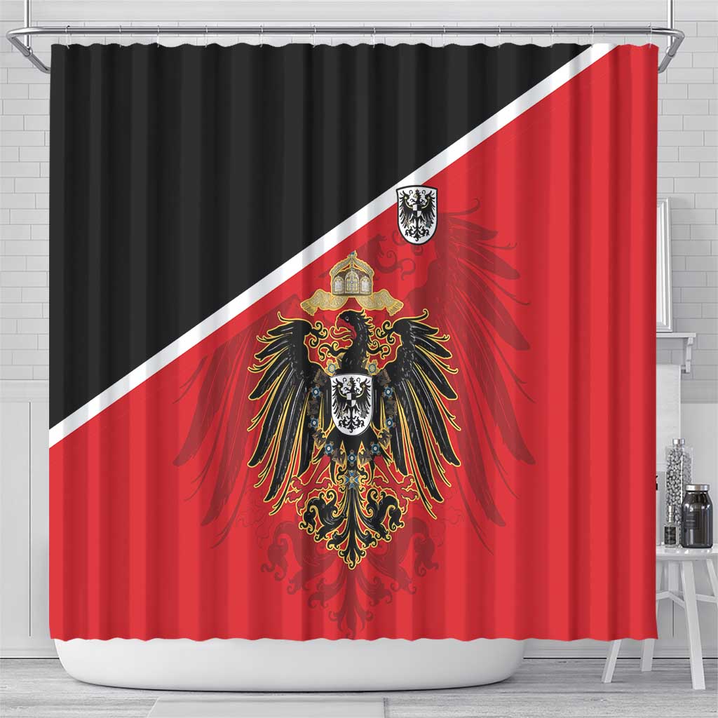 German Empire 1871-1918 Shower Curtain Flag Color Inspiration - Wonder Print Shop