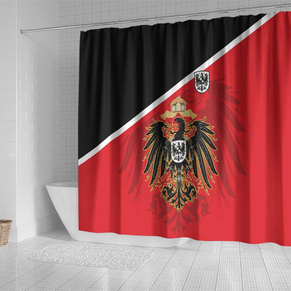 German Empire 1871-1918 Shower Curtain Flag Color Inspiration - Wonder Print Shop