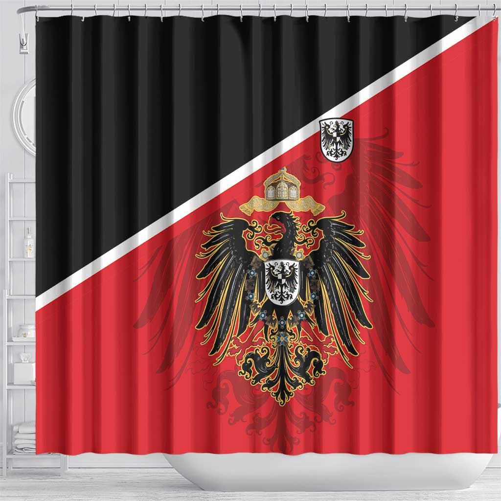 German Empire 1871-1918 Shower Curtain Flag Color Inspiration - Wonder Print Shop