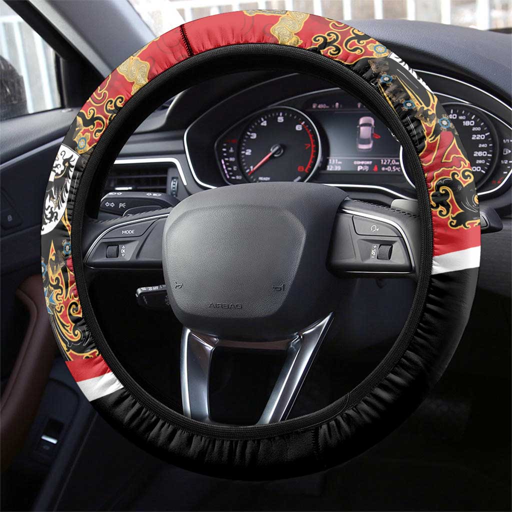 German Empire 1871-1918 Steering Wheel Cover Flag Color Inspiration - Wonder Print Shop