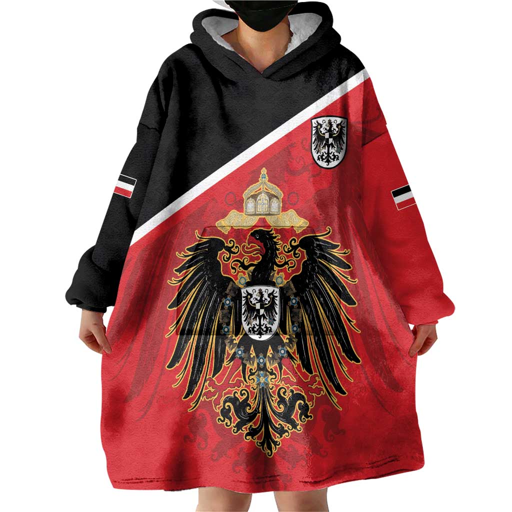 German Empire 1871-1918 Wearable Blanket Hoodie Flag Color Inspiration - Wonder Print Shop