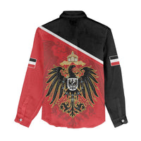 German Empire 1871-1918 Women Casual Shirt Flag Color Inspiration - Wonder Print Shop