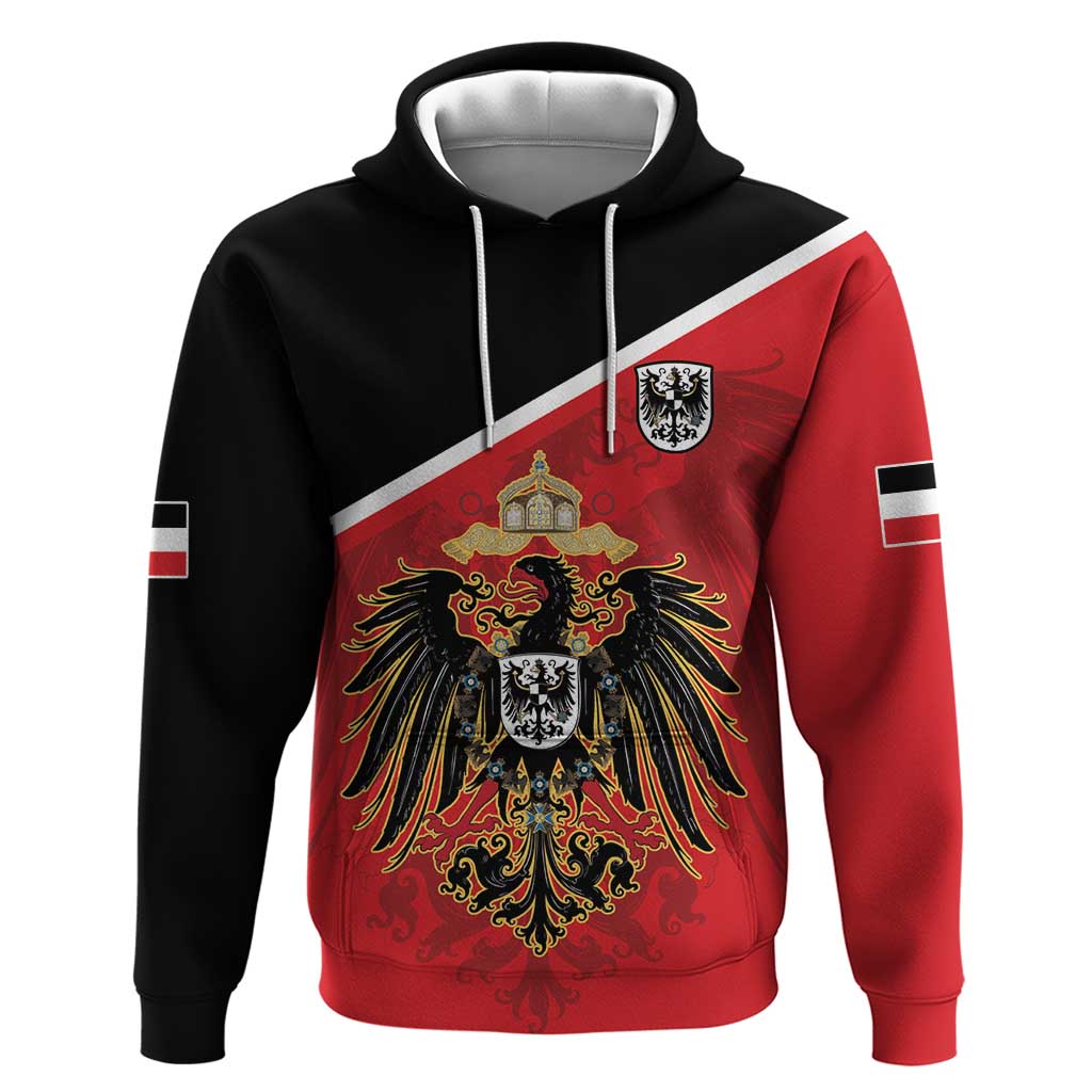 German Empire 1871-1918 Zip Hoodie Flag Color Inspiration - Wonder Print Shop