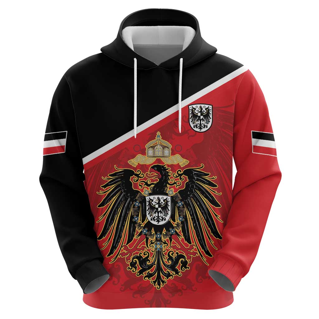 German Empire 1871-1918 Zip Hoodie Flag Color Inspiration - Wonder Print Shop