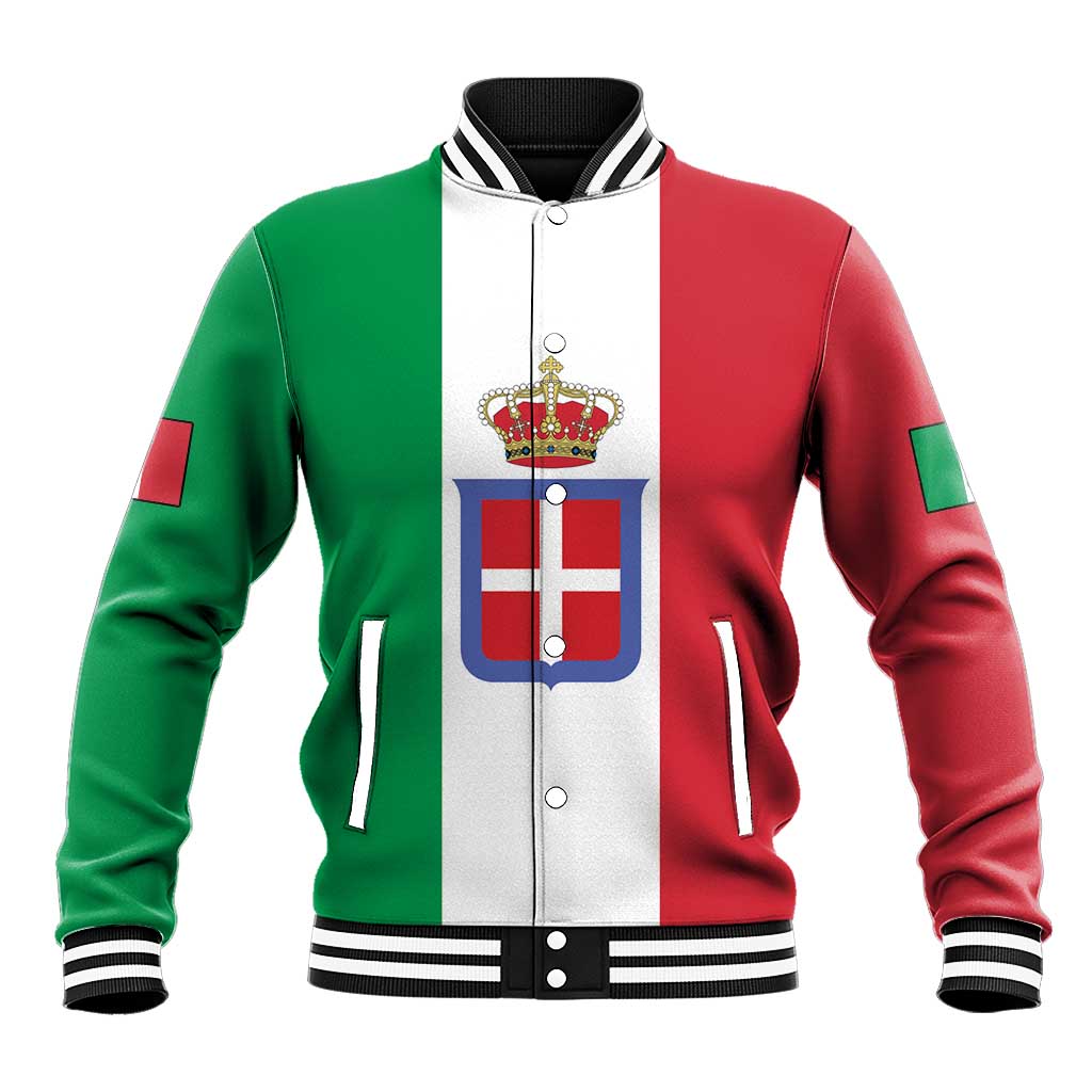 Personalized Italian Empire 1882-1960 Baseball Jacket Flag Color Inspiration - Wonder Print Shop