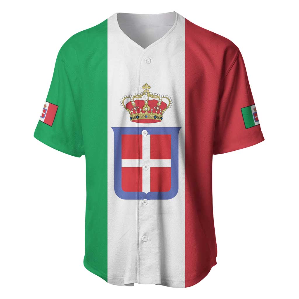 Personalized Italian Empire 1882-1960 Baseball Jersey Flag Color Inspiration - Wonder Print Shop