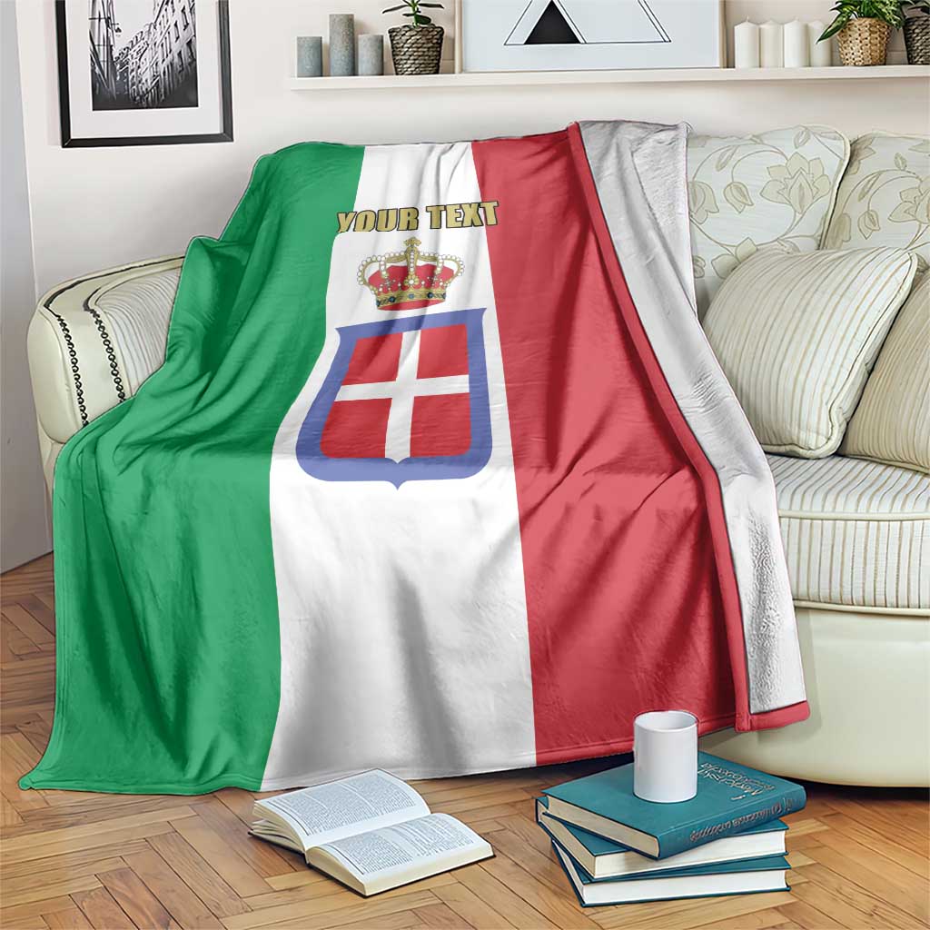 Personalized Italian Empire 1882-1960 Blanket Flag Color Inspiration - Wonder Print Shop