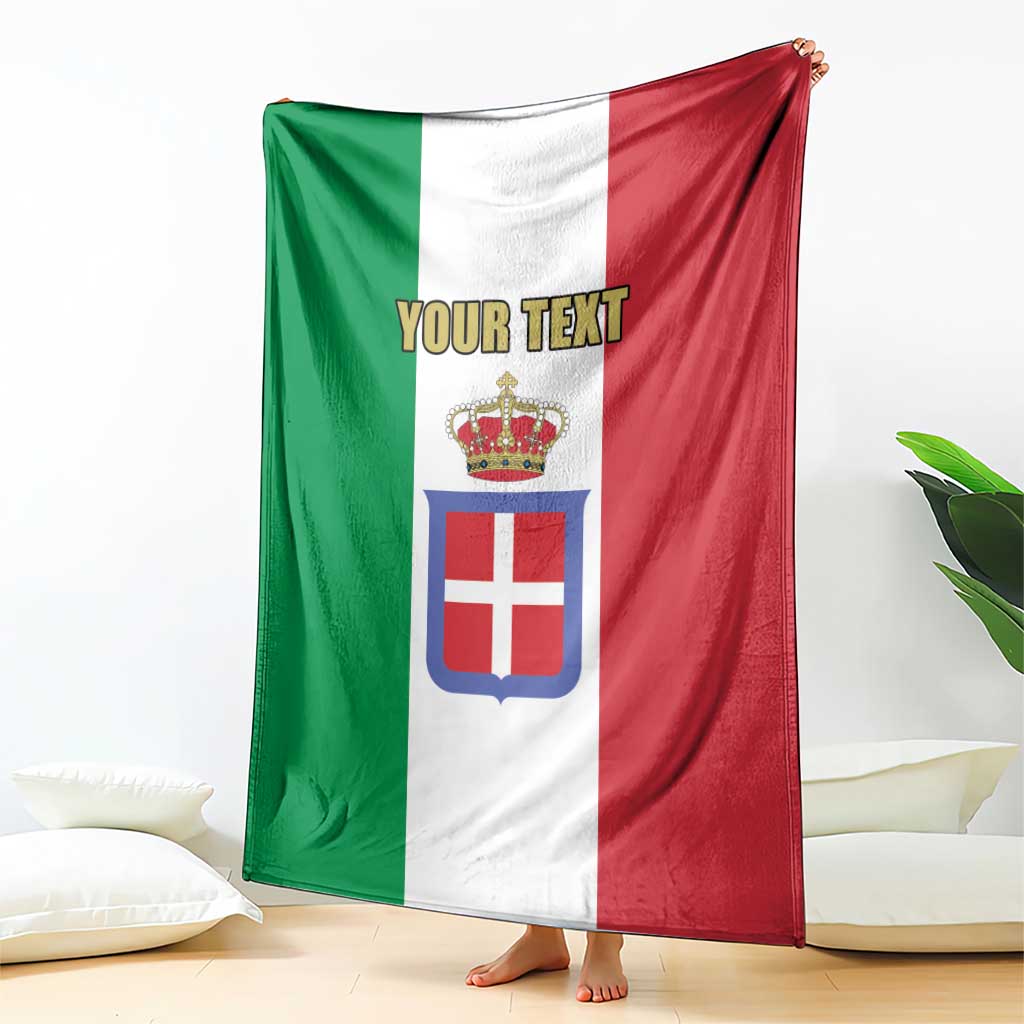 Personalized Italian Empire 1882-1960 Blanket Flag Color Inspiration - Wonder Print Shop