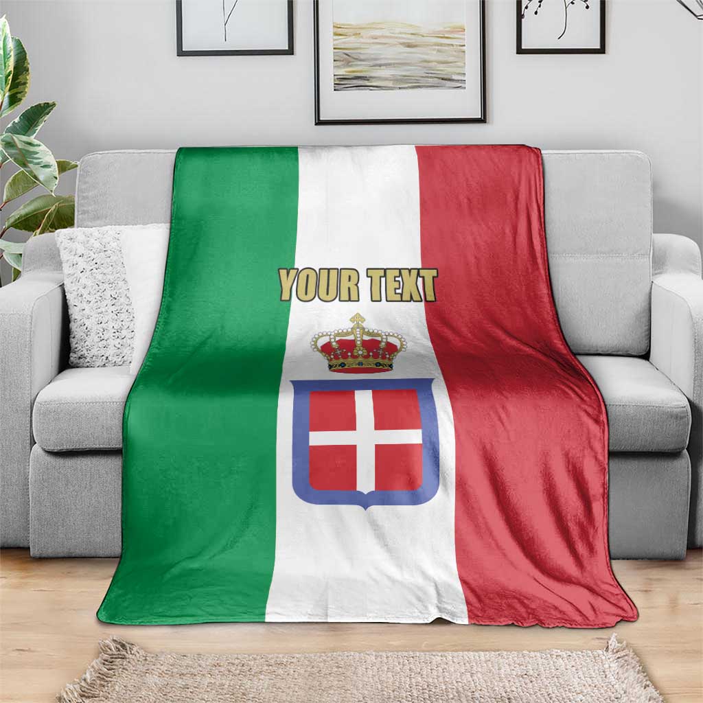 Personalized Italian Empire 1882-1960 Blanket Flag Color Inspiration - Wonder Print Shop