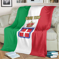 Personalized Italian Empire 1882-1960 Blanket Flag Color Inspiration - Wonder Print Shop
