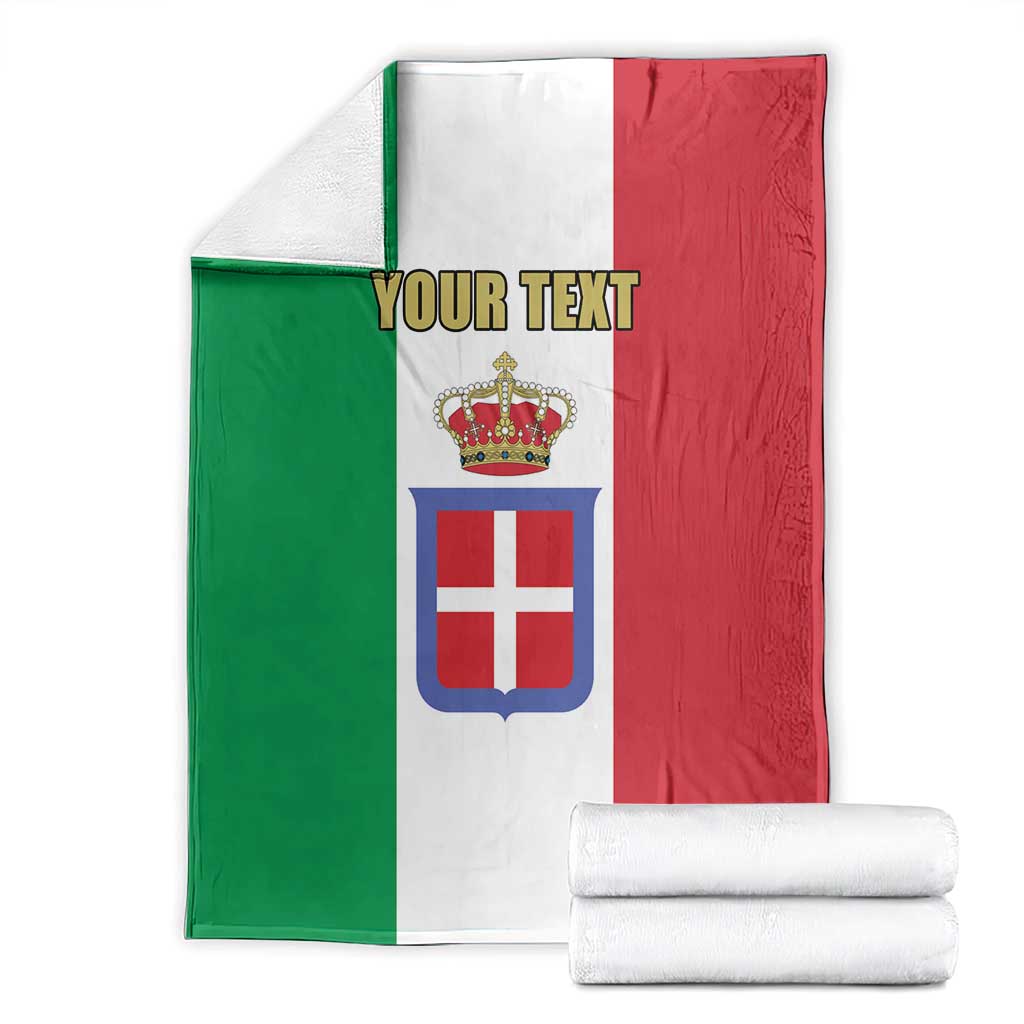 Personalized Italian Empire 1882-1960 Blanket Flag Color Inspiration - Wonder Print Shop