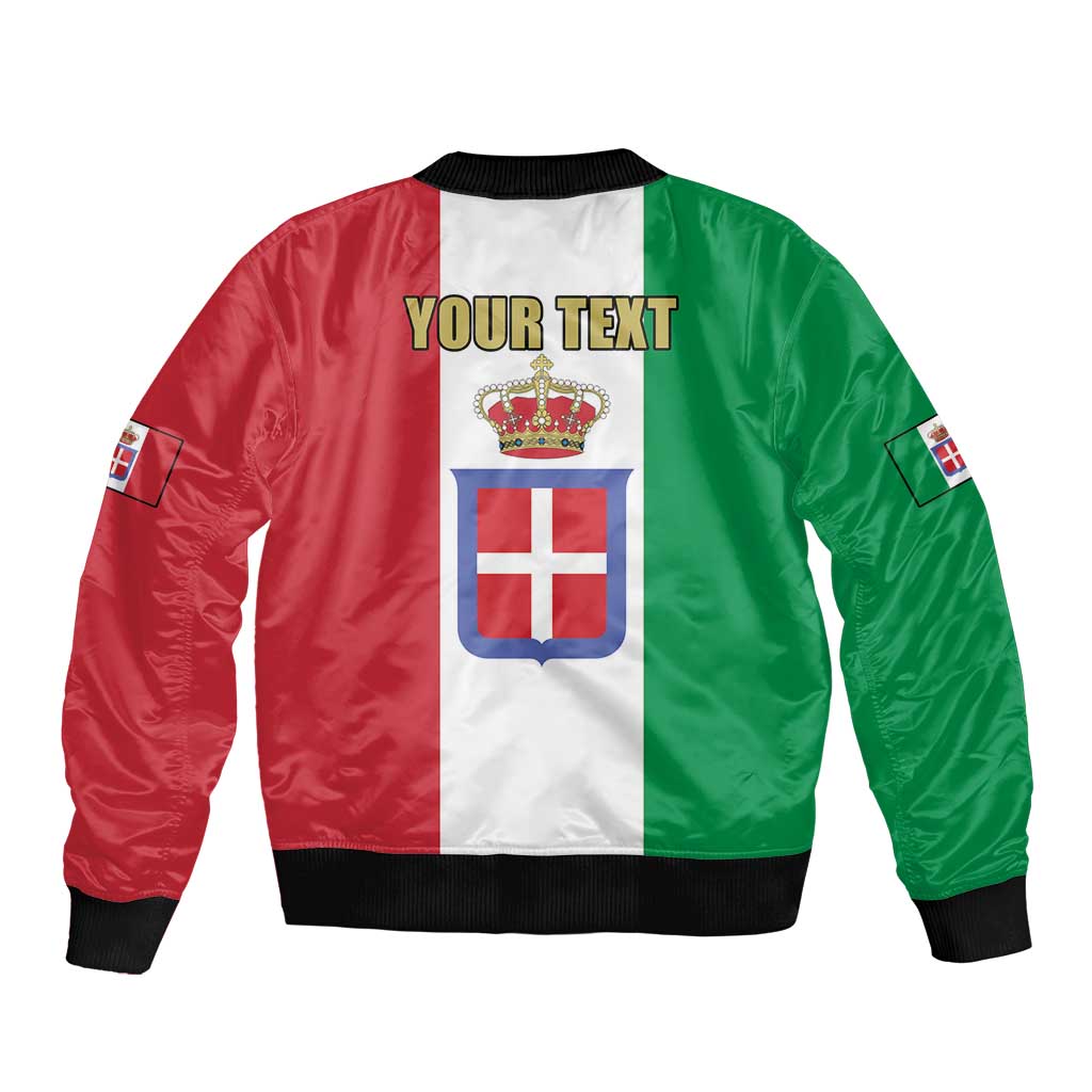 Personalized Italian Empire 1882-1960 Bomber Jacket Flag Color Inspiration - Wonder Print Shop