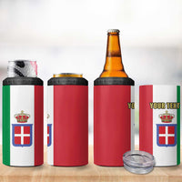 Personalized Italian Empire 1882-1960 4 in 1 Can Cooler Tumbler Flag Color Inspiration - Wonder Print Shop