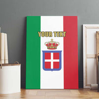 Personalized Italian Empire 1882-1960 Canvas Wall Art Flag Color Inspiration - Wonder Print Shop