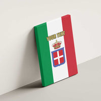 Personalized Italian Empire 1882-1960 Canvas Wall Art Flag Color Inspiration - Wonder Print Shop