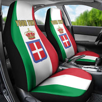 Personalized Italian Empire 1882-1960 Car Seat Cover Flag Color Inspiration - Wonder Print Shop