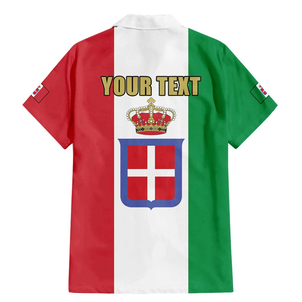 Personalized Italian Empire 1882-1960 Family Matching Mermaid Dress and Hawaiian Shirt Flag Color Inspiration - Wonder Print Shop