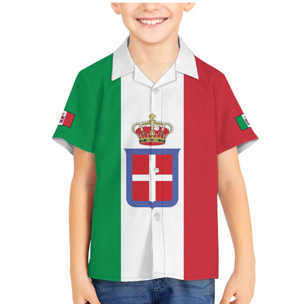 Personalized Italian Empire 1882-1960 Family Matching Mermaid Dress and Hawaiian Shirt Flag Color Inspiration - Wonder Print Shop