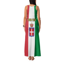 Personalized Italian Empire 1882-1960 Family Matching Tank Maxi Dress and Hawaiian Shirt Flag Color Inspiration - Wonder Print Shop
