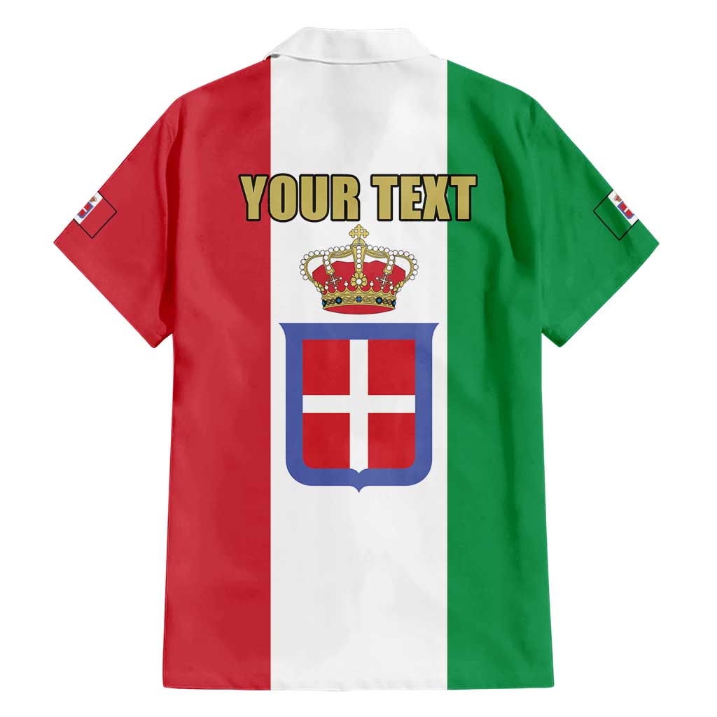 Personalized Italian Empire 1882-1960 Hawaiian Shirt Flag Color Inspiration - Wonder Print Shop