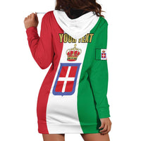 Personalized Italian Empire 1882-1960 Hoodie Dress Flag Color Inspiration - Wonder Print Shop
