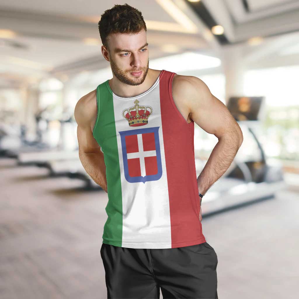 Personalized Italian Empire 1882-1960 Men Tank Top Flag Color Inspiration - Wonder Print Shop