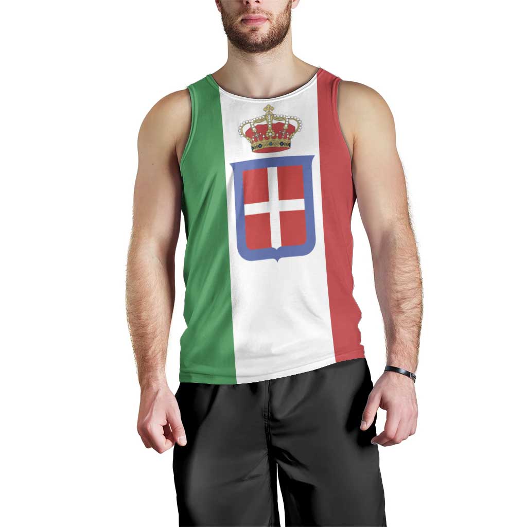 Personalized Italian Empire 1882-1960 Men Tank Top Flag Color Inspiration - Wonder Print Shop