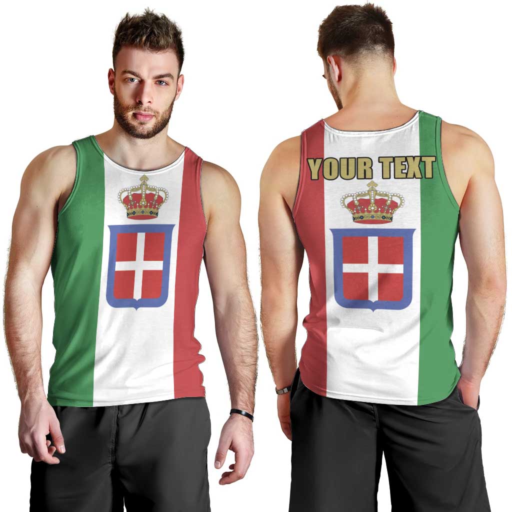 Personalized Italian Empire 1882-1960 Men Tank Top Flag Color Inspiration - Wonder Print Shop